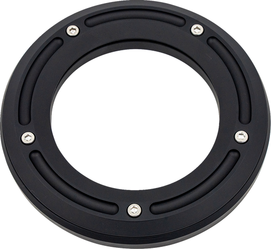 TRASK Assault Derby Cover - Matte Black - Big Twin TM-0040MBK