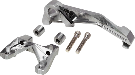 ALLOY ART Multi Brake Caliper Mount - 108mm Bolt Center - Raw MCRB1-1