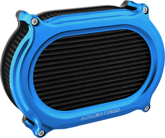 ARLEN NESS Stage 2 Oval Air Cleaner Kit - Blue 600-190