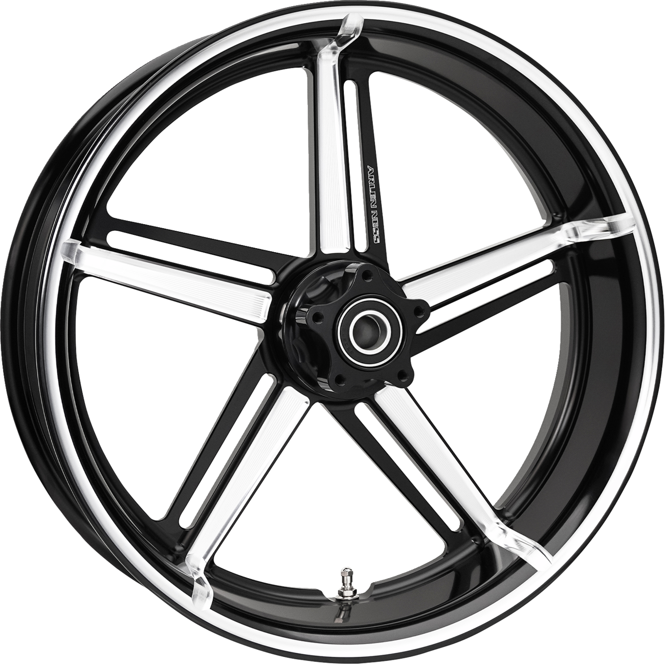 ARLEN NESS Wheel - Factory 24 - Front/Rear - Black/Contrast Cut - 18x5.5 71-420