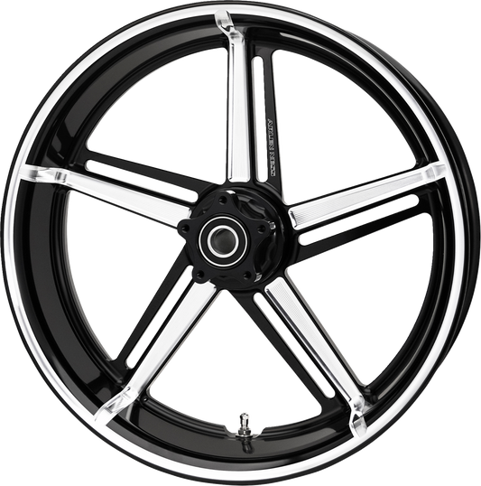 ARLEN NESS Wheel - Factory 24 - Front/Rear - Black/Contrast Cut - 18x5.5 71-420