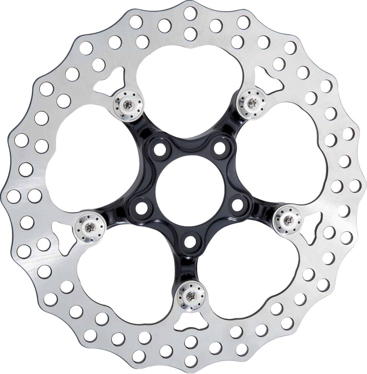 ARLEN NESS Spider Rotor - 12-19/32" - Black - Front 300-108