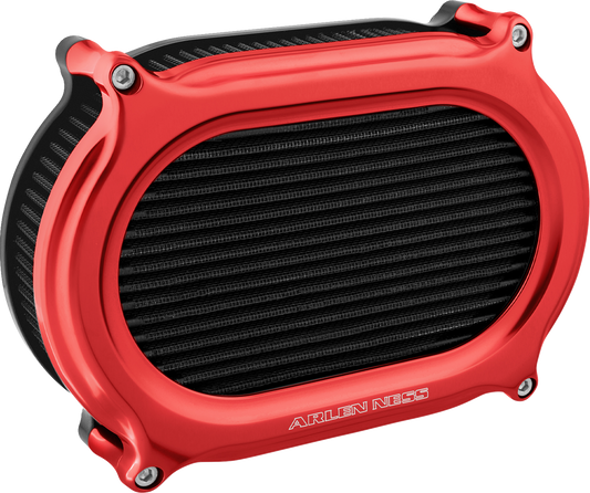 ARLEN NESS Stage 2 Oval Air Cleaner Kit - Red 600-198