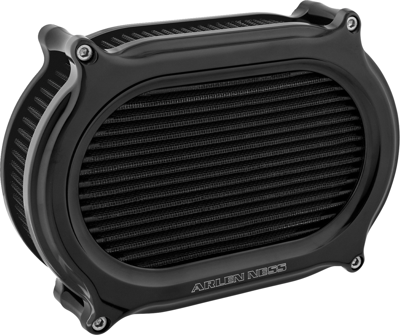 ARLEN NESS Stage 2 Oval Air Cleaner Kit - All Black 600-206
