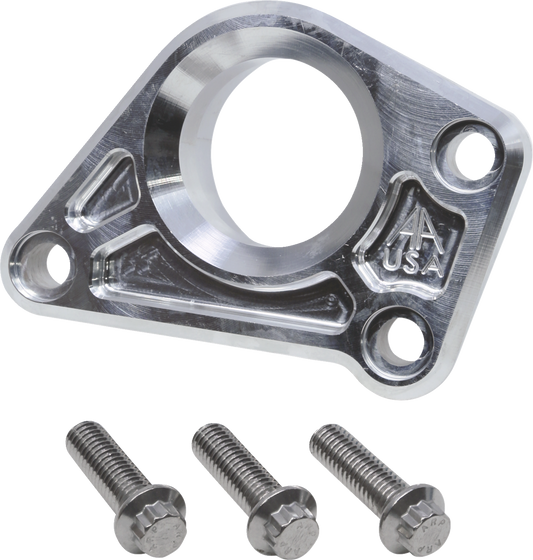 ALLOY ART Floor Board Delete Mount - Machined Raw - M8 M8FMM-1