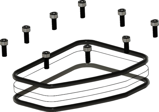 TRASK Assault Cam Cover Repair Kit - Twin Cam TM-017-RK