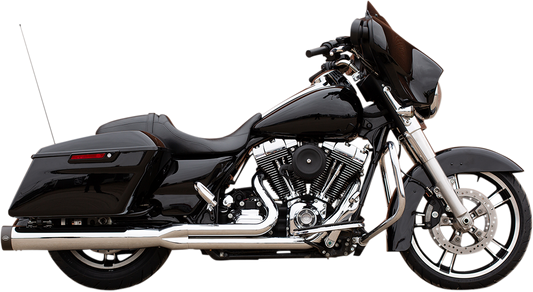 S&S CYCLE 2-into-1 Exhaust for '95-'16 FL - Chrome 550-0776