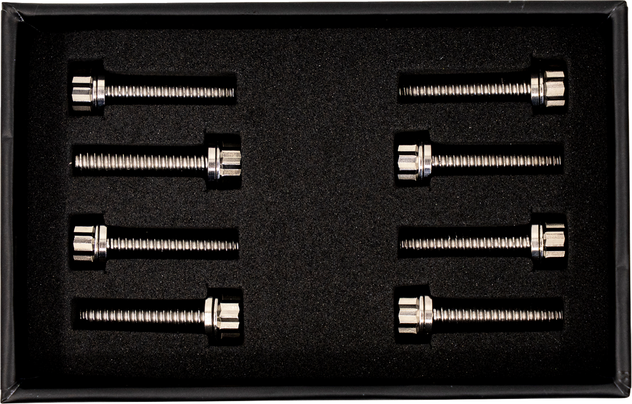 TRASK Bitchin' Bolts Hardware Kit - Titanium - M8 - Lifter Block TM-1050-B