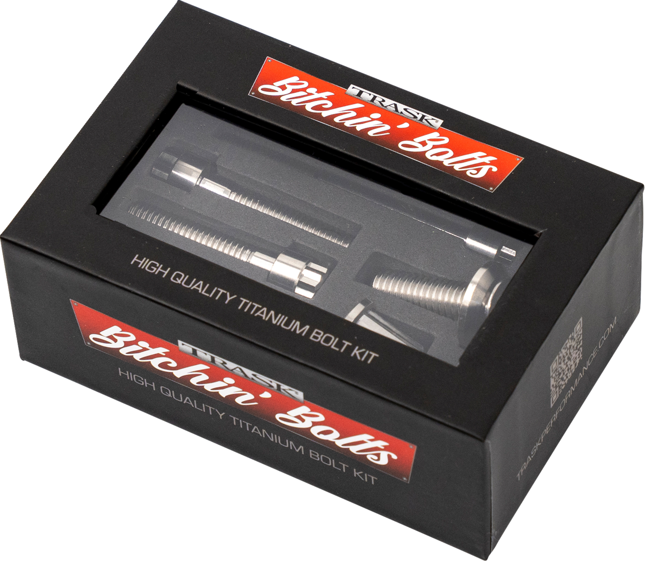 TRASK Bitchin' Bolts Hardware Kit - Titanium - M8 - Coil and Horn TM-1050-J