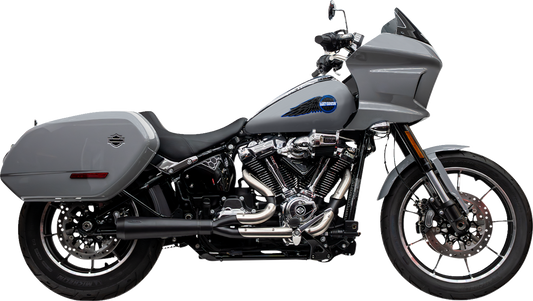 TRASK 2-into-1 Assault Exhaust System - Black - Softail M8 TM-5054BK