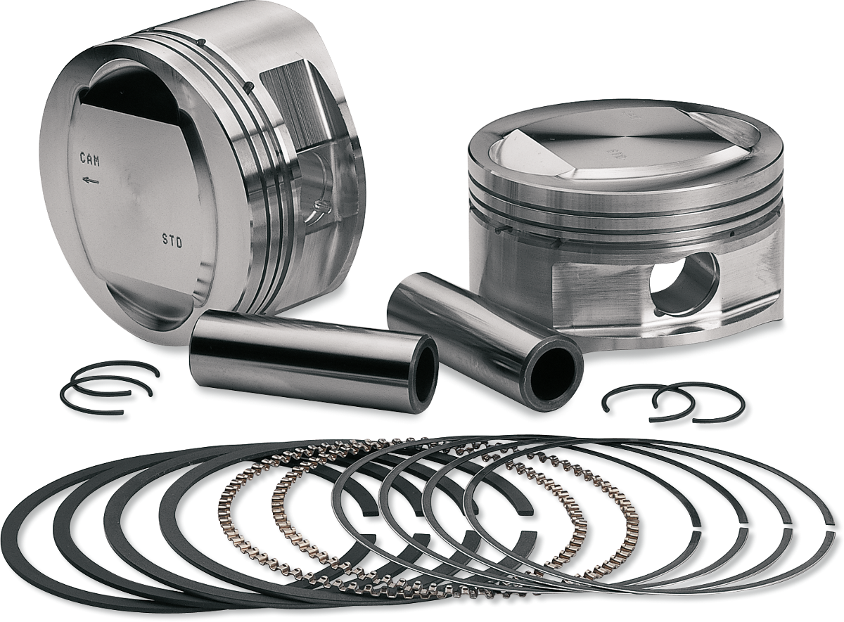 S&S CYCLE Piston Kit - for 106" Stroker Kit - +.005" 92-1214