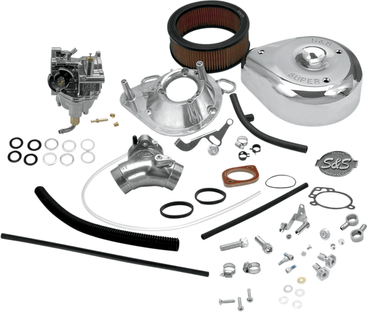 S&S CYCLE Super E Carburetor Kit - Evolution Big Twin 11-0419