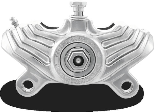 Performance Machine Caliper 125x4R Vintage - Chrome