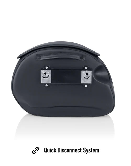 VIKING BAGS 60L - Stealth XL Quick Mount Saddlebags for Harley Softail Low Rider S FXLRS