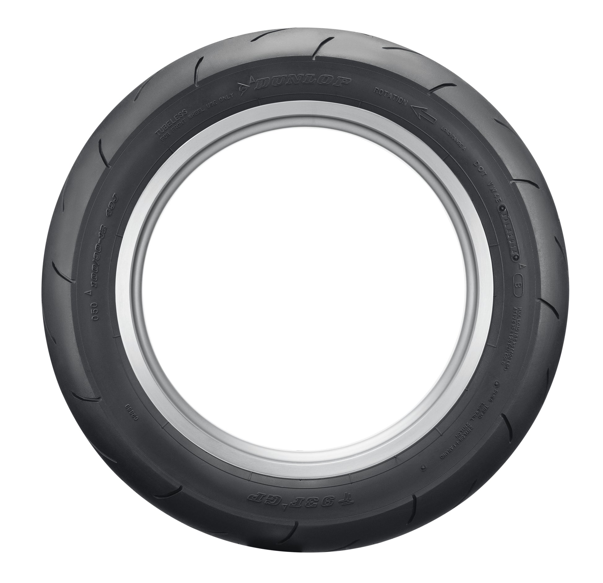Dunlop TT93GP PRO Front Tire - 100/90-12 M/C 49J TL