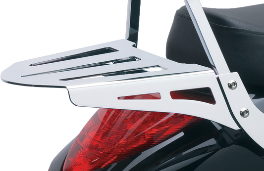 Sissy Bar Luggage Rack Formed Chrome Yam