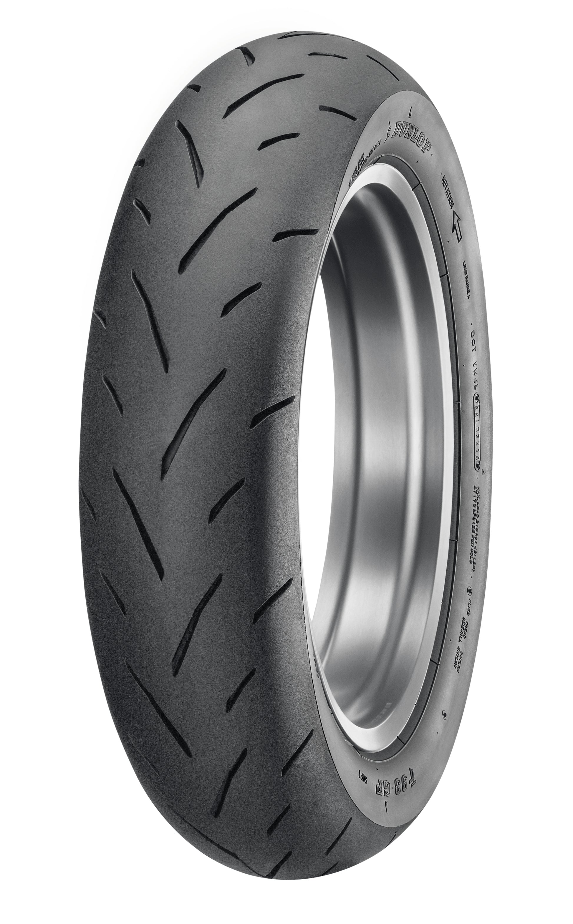 Dunlop TT93GP PRO Rear Tire - 120/80-12 M/C 55J TL
