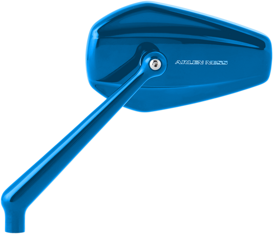 ARLEN NESS Mirror - Mini/Stocker - Side View - Hexagon - Blue - Left 13-150