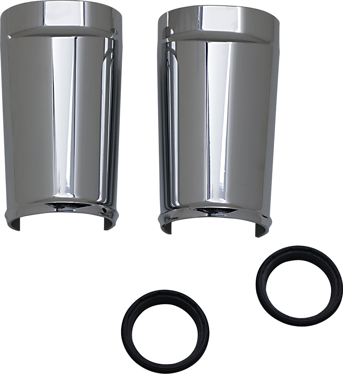 ARLEN NESS Fat Tire Fork Boot Cover - Chrome - Smooth 20-041
