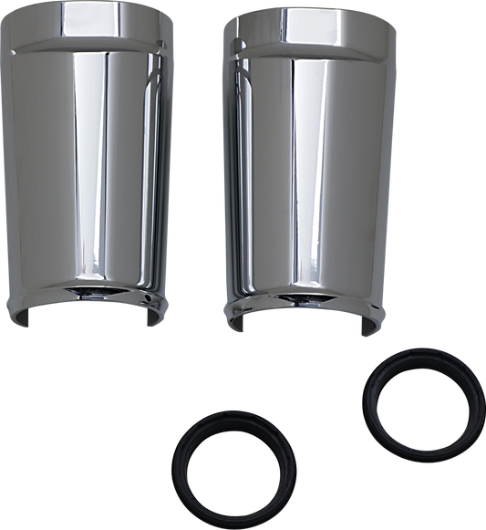 ARLEN NESS Fat Tire Fork Boot Cover - Chrome - Smooth 20-041