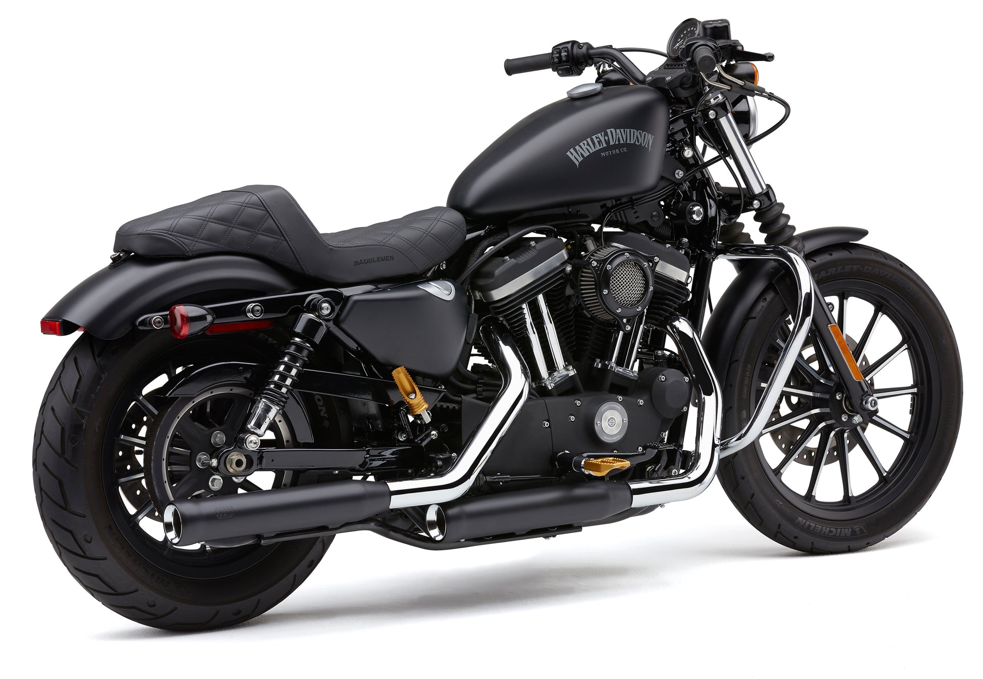 3" Nh Series Slip Ons Chrome Sportster 04 13