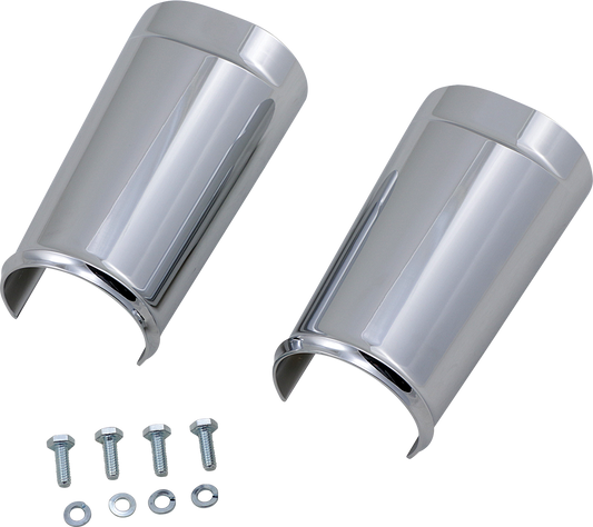 ARLEN NESS Fat Tire Fork Boot Cover - Chrome - Smooth 20-043