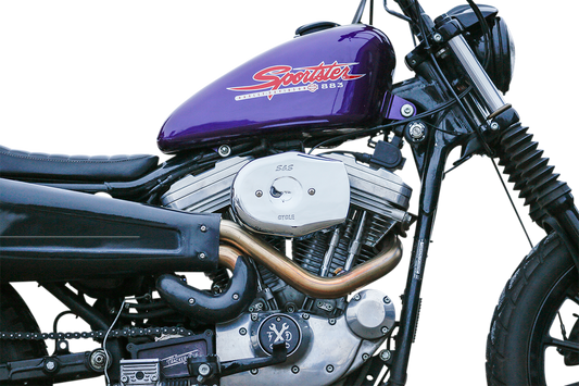 S&S CYCLE Air Cleaner Cover - Tribute - Chrome 170-0592