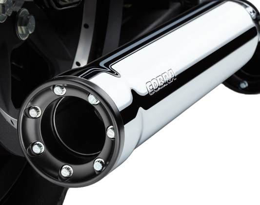 3" Rpt Slip Ons Chrome Flh/Flt 95 16
