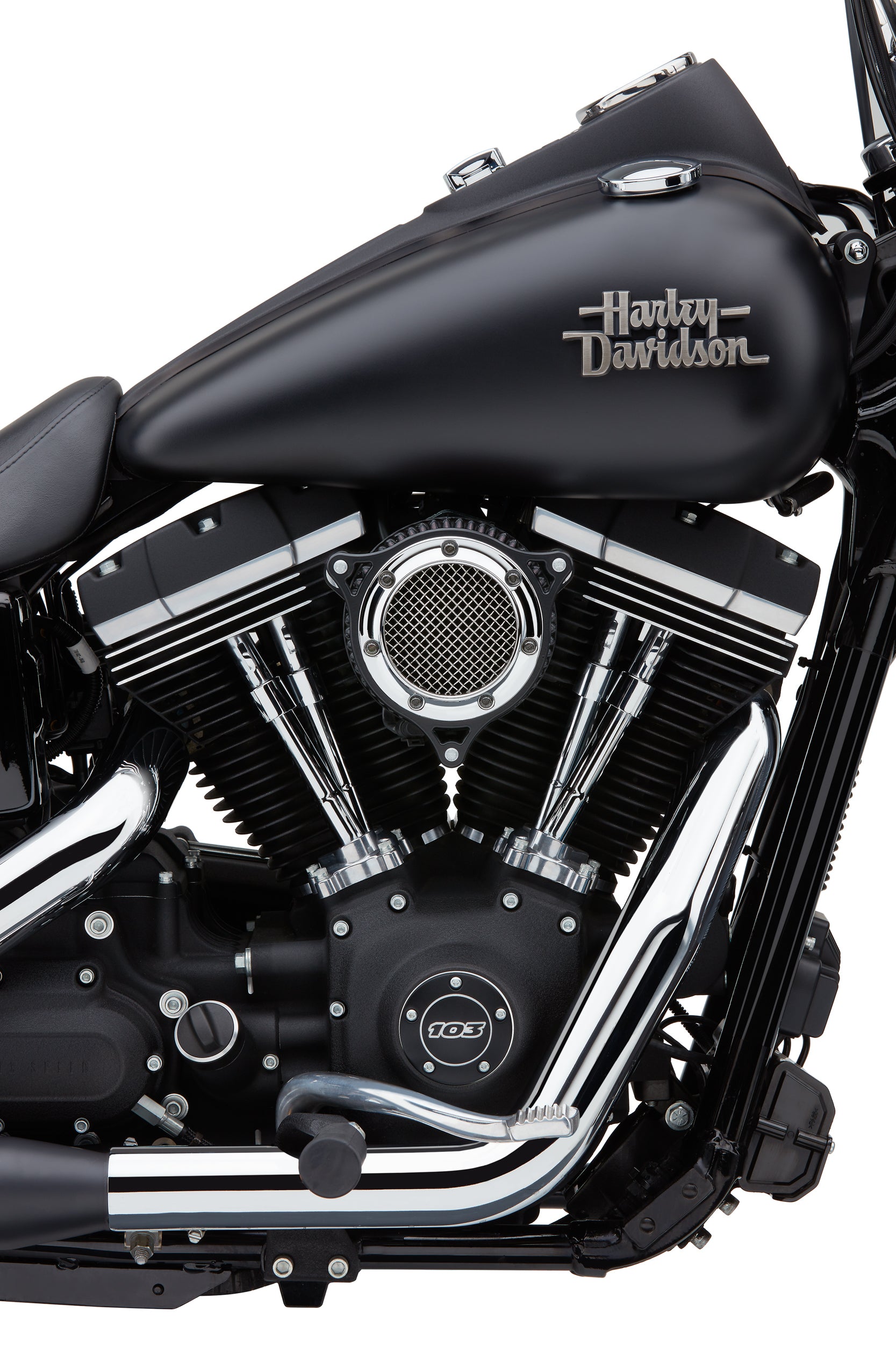 Rpt Air Intake System Chrome / Black Softail 18 22