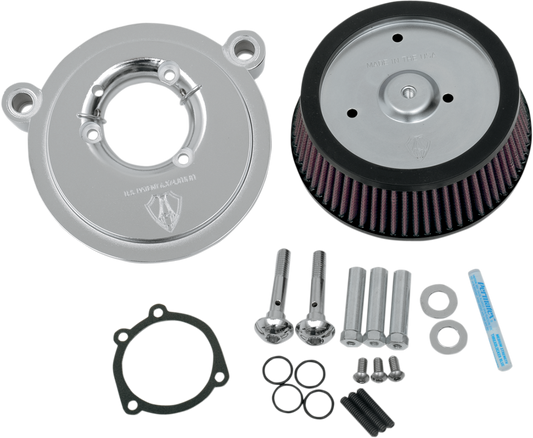 ARLEN NESS Big Sucker* Air Filter Kit - Chrome - Stage I 18-507