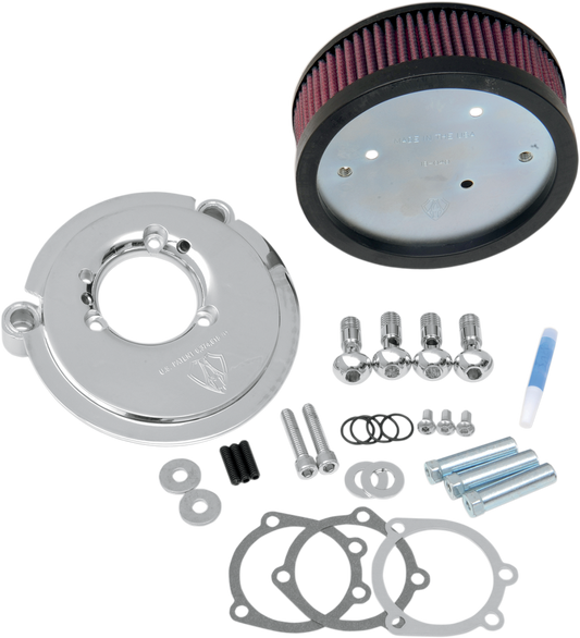 ARLEN NESS Big Sucker* Air Filter Kit - Chrome - Stage I 18-825