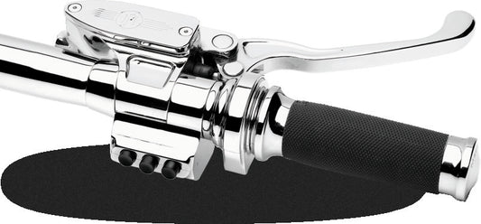 Performance Machine 9/16 Front Brake M/Cyl - Contour  - Chrome