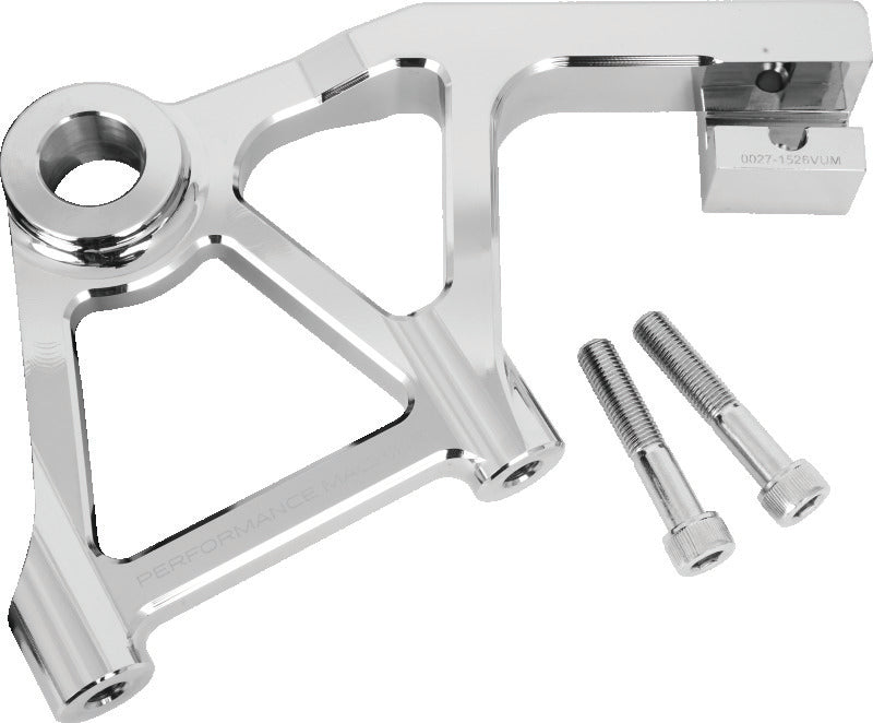 Performance Machine Touring Rear Rad Cal Bracket Assy - Chrome