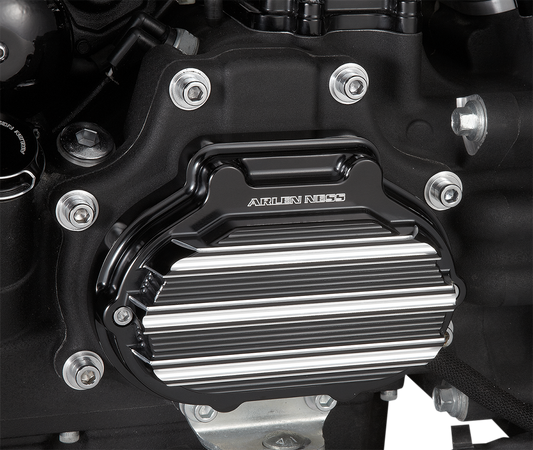 ARLEN NESS Transmission Cover - Hydraulic - Black - Big Twin 03-823
