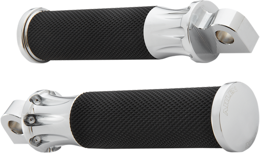 ARLEN NESS Footpegs - Deep Cut - Chrome 07-908