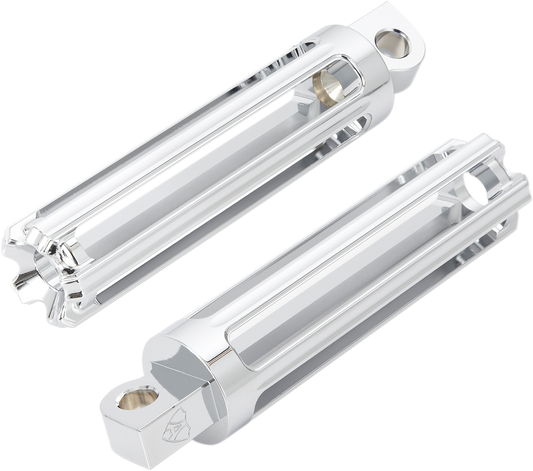 ARLEN NESS Footpegs - 10 Gauge - Chrome 06-104