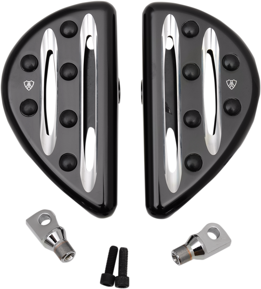 ARLEN NESS Universal Floorboards - Deep Cut - Black 06-834