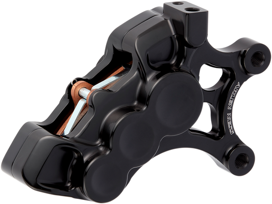 ARLEN NESS 6-Piston Caliper - Front Right - Black - 14" 02-213