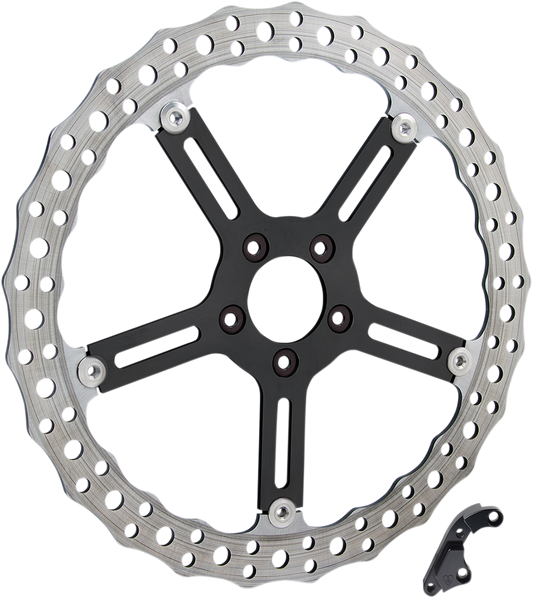 ARLEN NESS Jagged Brake Rotor - 15" - Left - Hub-Mount 02-994