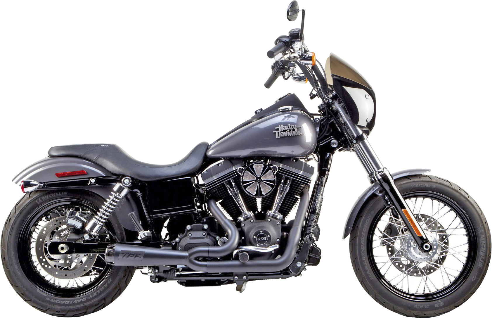 Comp S 2in1 Exhaust Dyna Black
