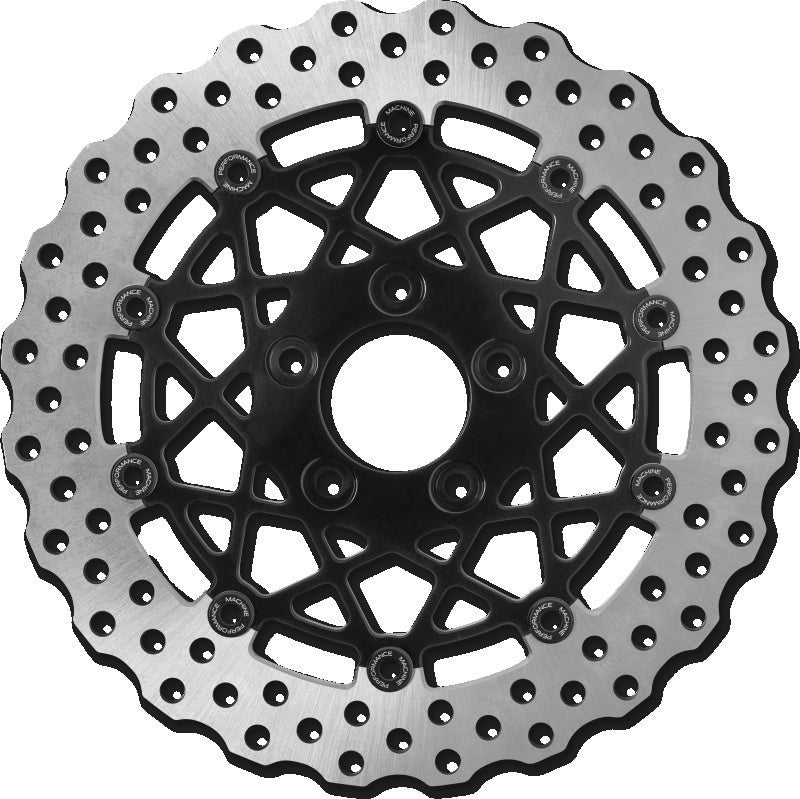 Performance Machine 11.8in X .20 Speedstar Fr - Black Ano