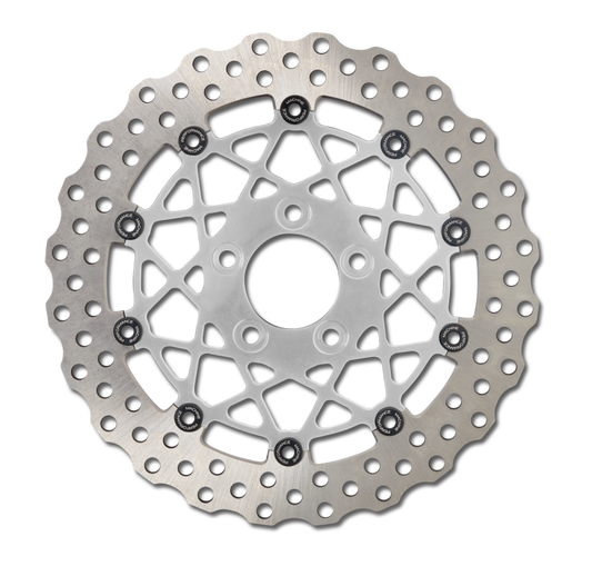 Performance Machine Disc/Carr Speedstar 320Mm X .20 Ff No O/S Front Chrome