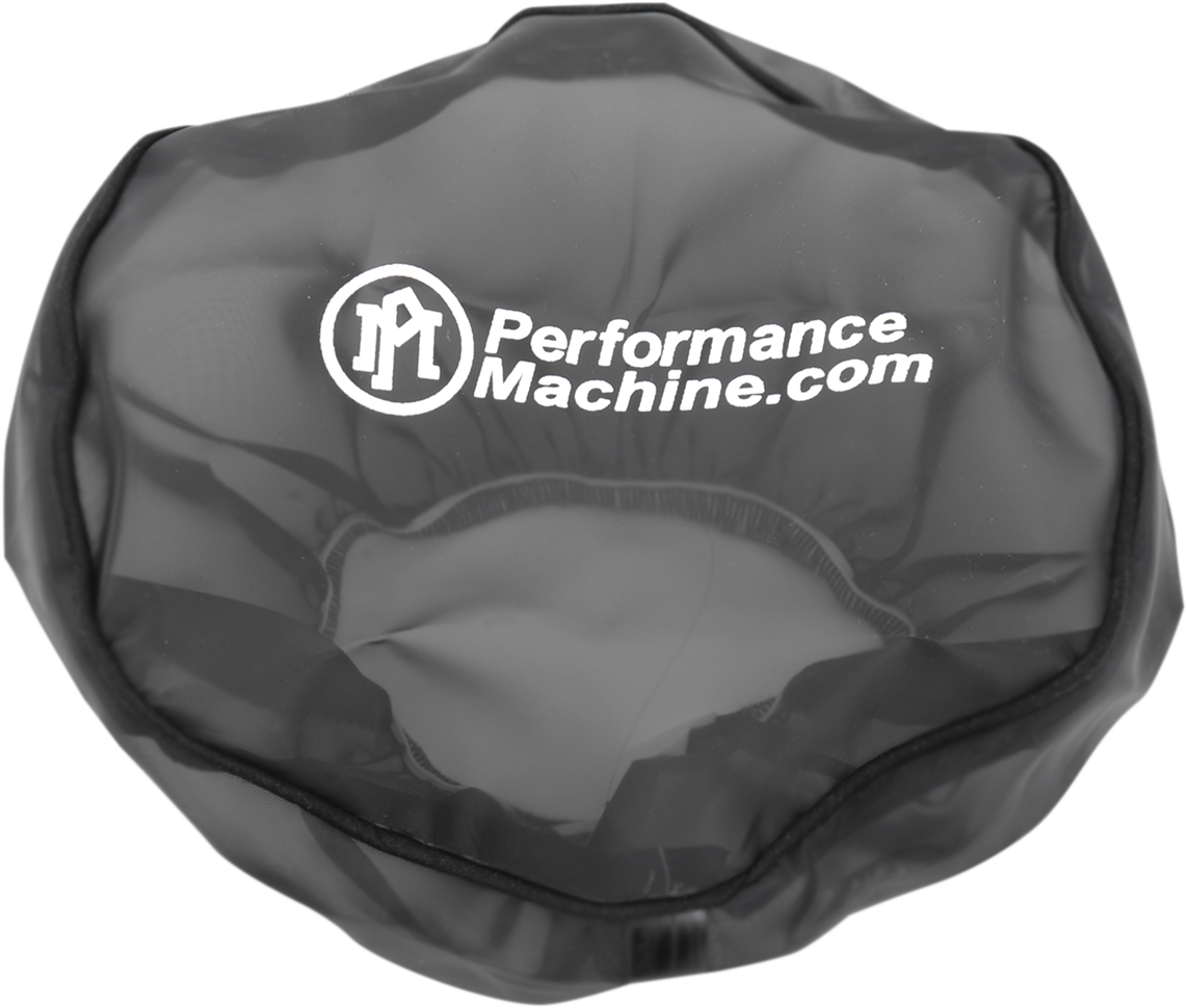 PERFORMANCE MACHINE (PM) Pullover Rain Sock - Black - Super Gas Air Cleaners 0206-0042