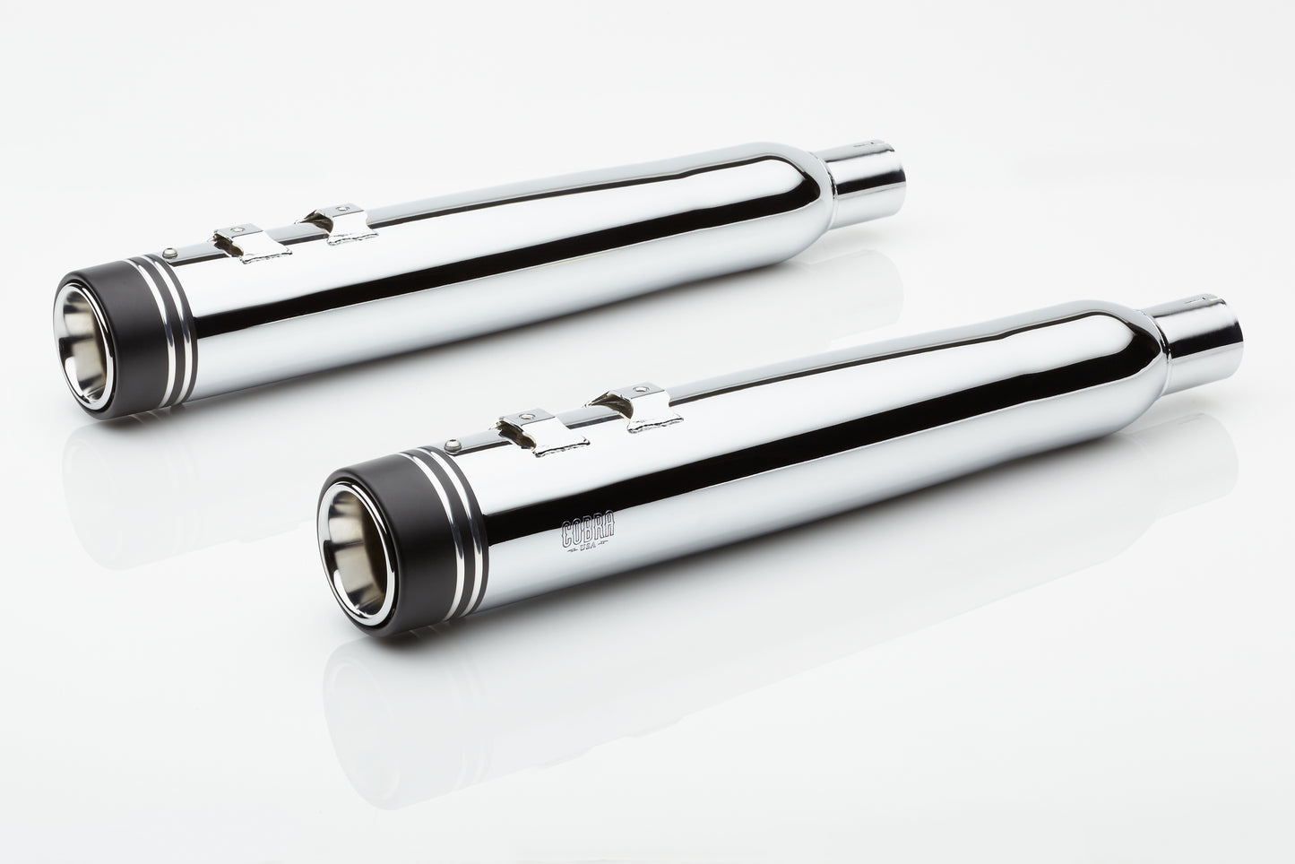 4.5" Groove Tip Slip On Chrome Flh/Flt 17 22