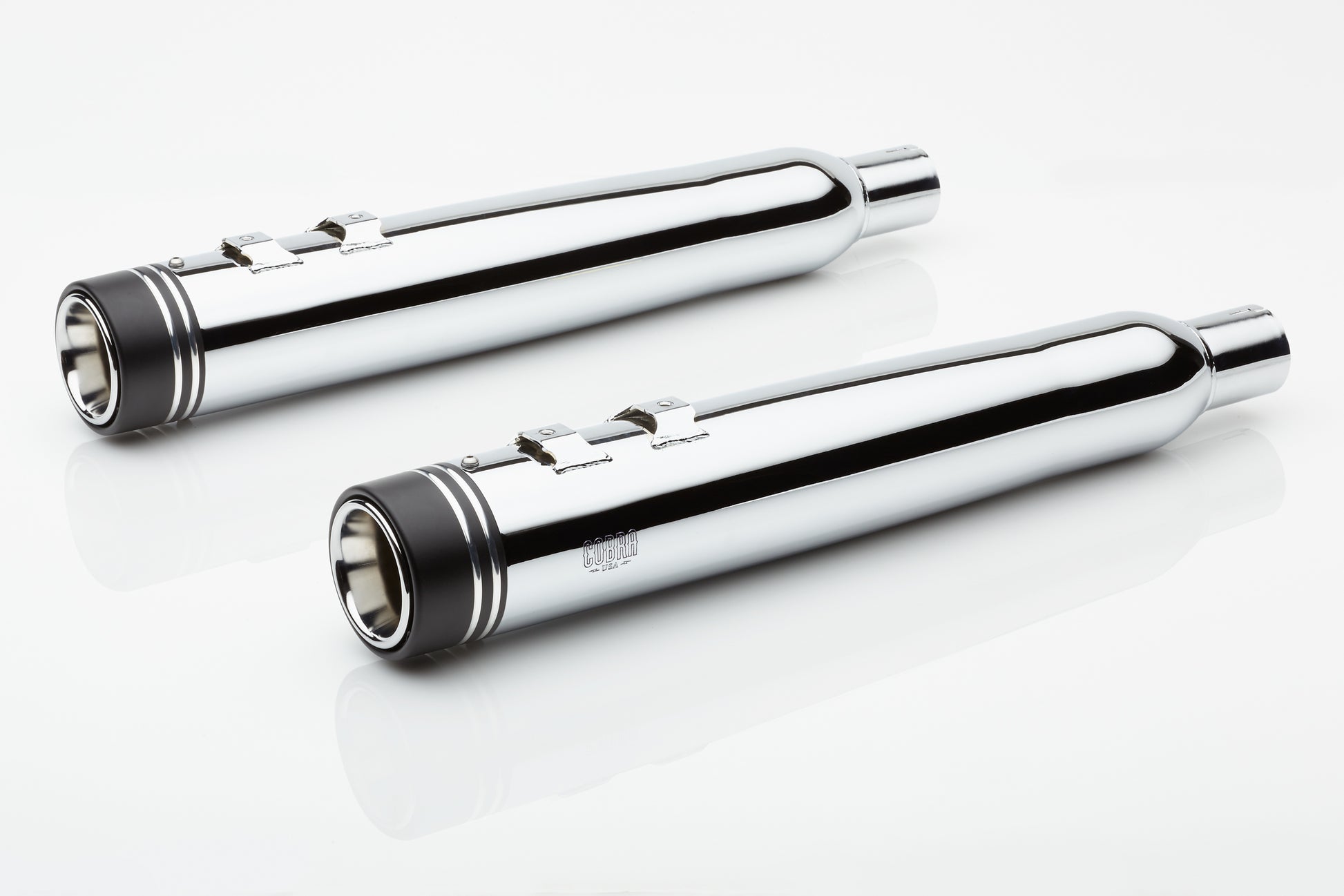 4.5" Groove Tip Slip On Chrome Flh/Flt 17 22