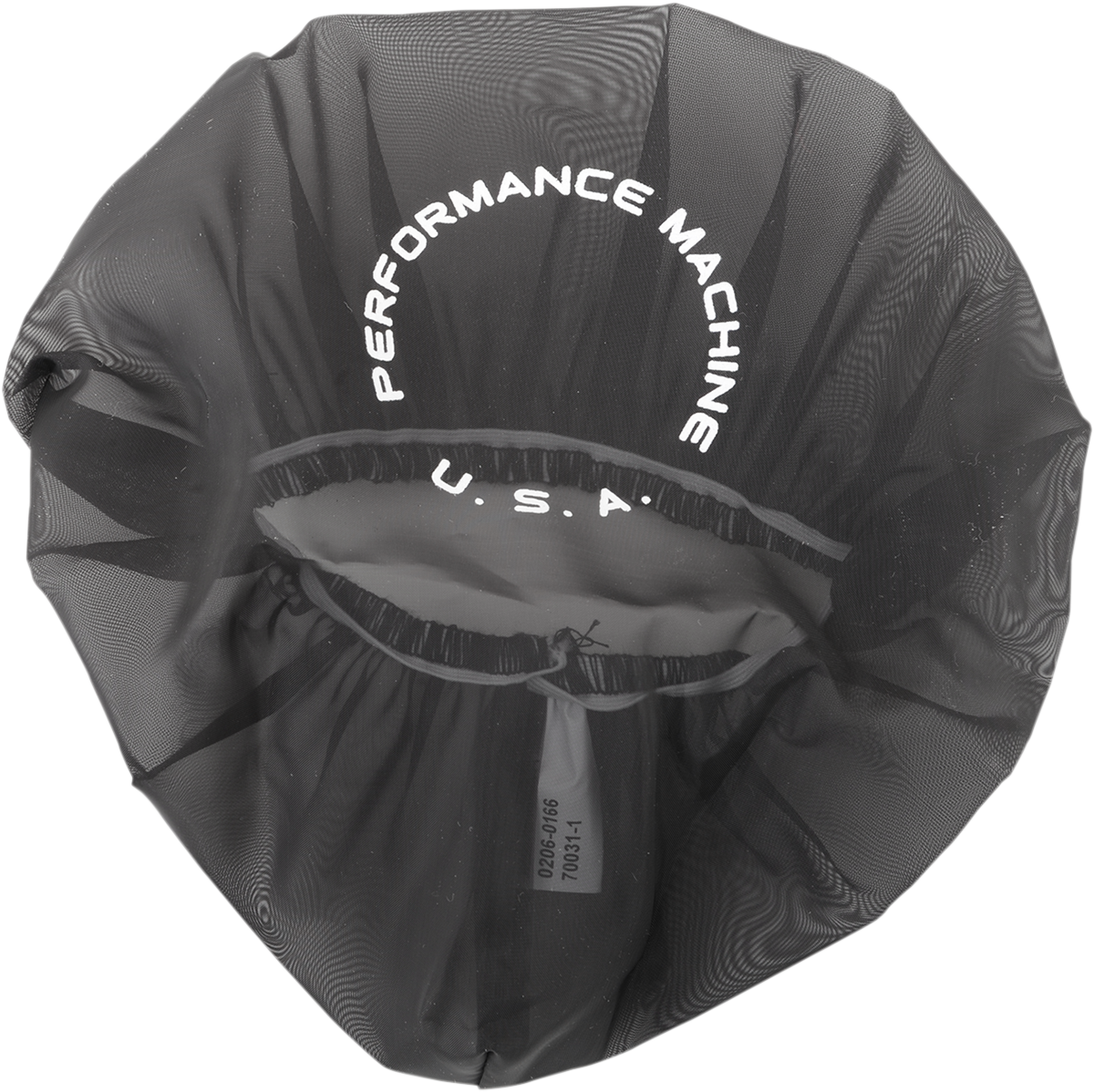 PERFORMANCE MACHINE (PM) Pull Over Rain Sock - Black - Jet Air Cleaners 0206-0166