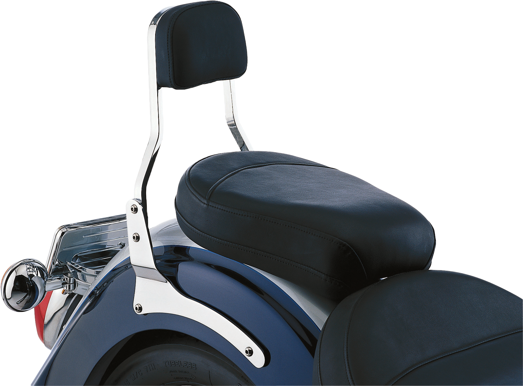 Short Sissy Bar W/Pad Chrome Vtx1300c 04 06/1800cf 02 08