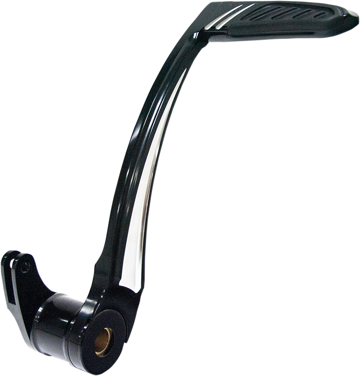 PERFORMANCE MACHINE (PM) Rear Brake Lever - FL '14-'23 - Black/Chrome 0032-1082-BM