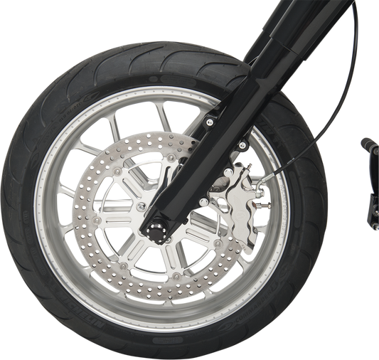 PERFORMANCE MACHINE (PM) 6 Piston Caliper - 13" - Left - Chrome 0051-2917-CH