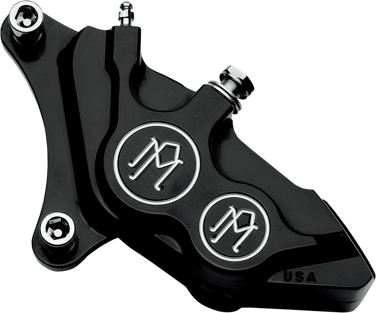 PERFORMANCE MACHINE (PM) 4-Piston Caliper - Front Left - Contrast Cut* - 11.5" 0053-2919-BM